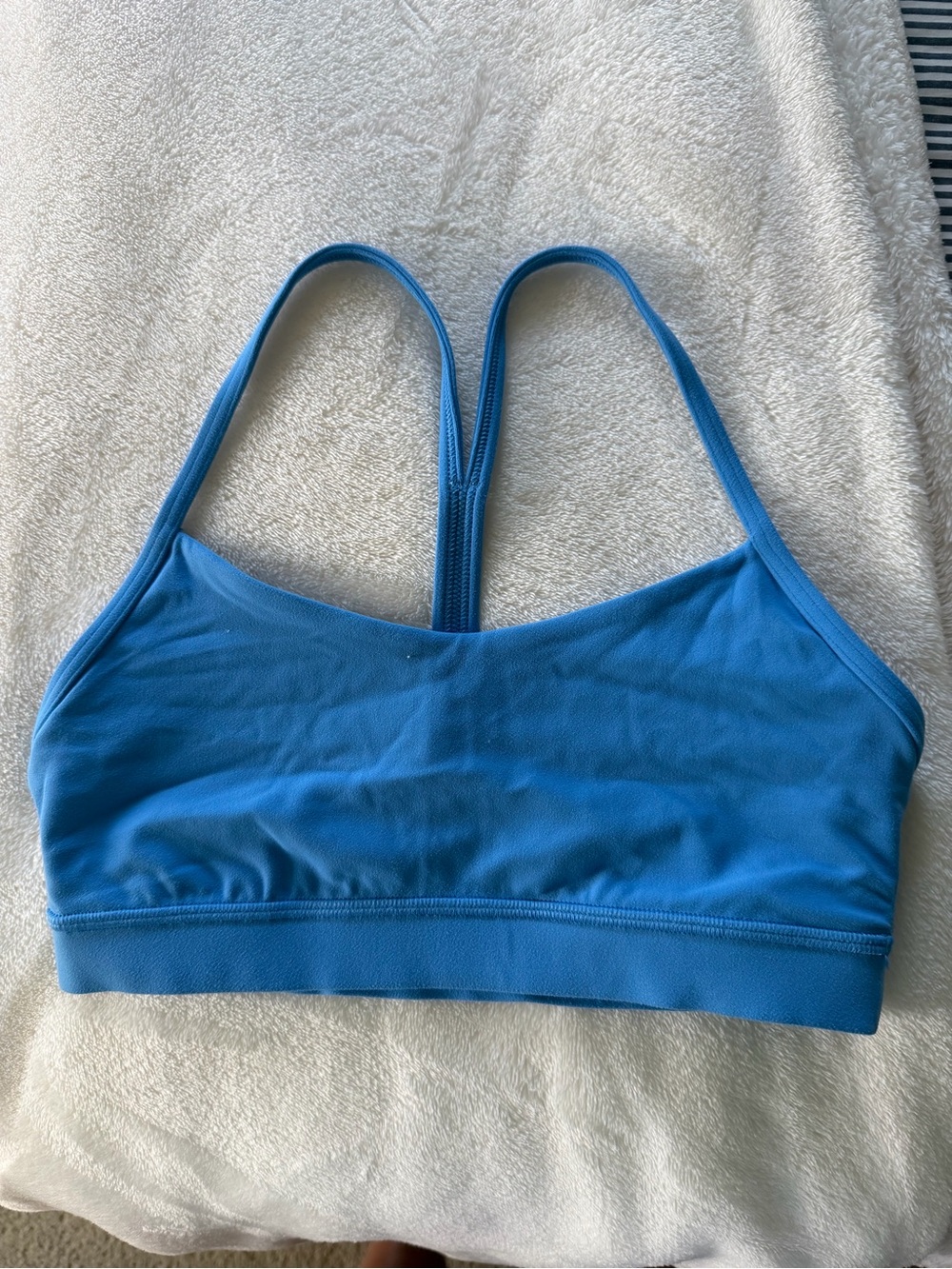 lululemon athletica Blue Strappy Sports Bralette